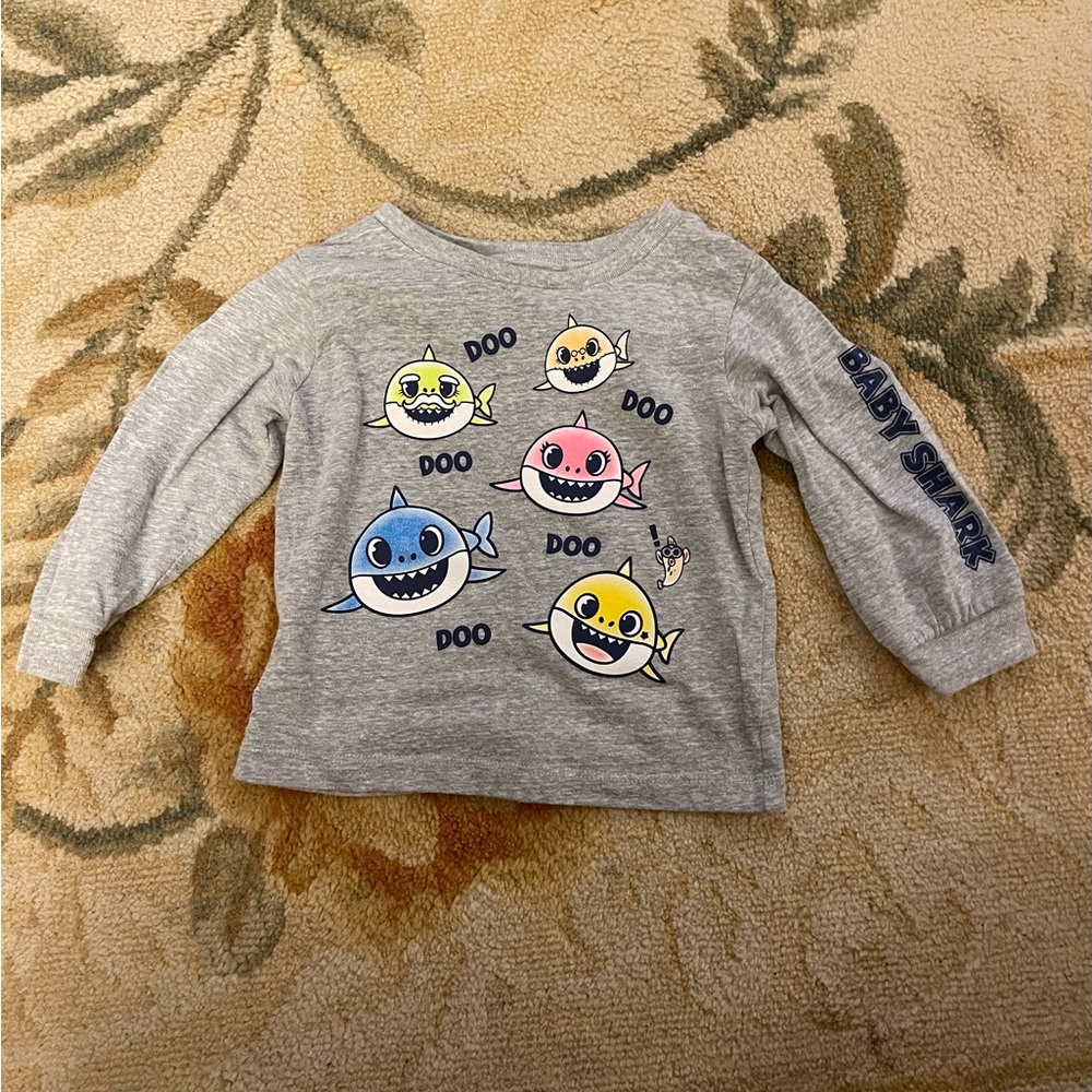 Baby shark long sleeve shirt